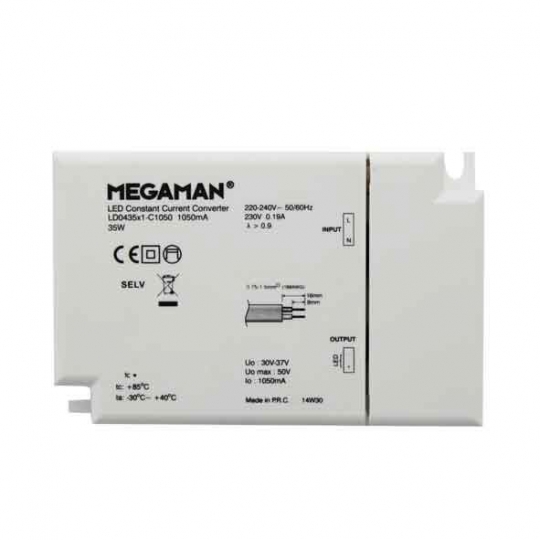 Megaman LED-driver voor inbouwarmatuur RICO 25W, 700mA