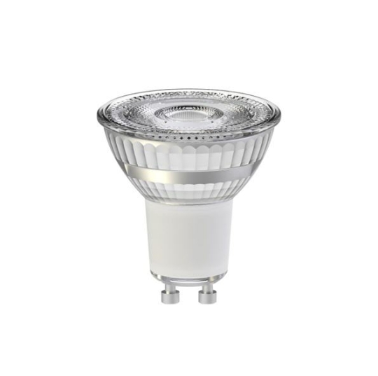 LM LED GU10 bulb glass optics Refl. 38° 3W-230lm - light color warm white