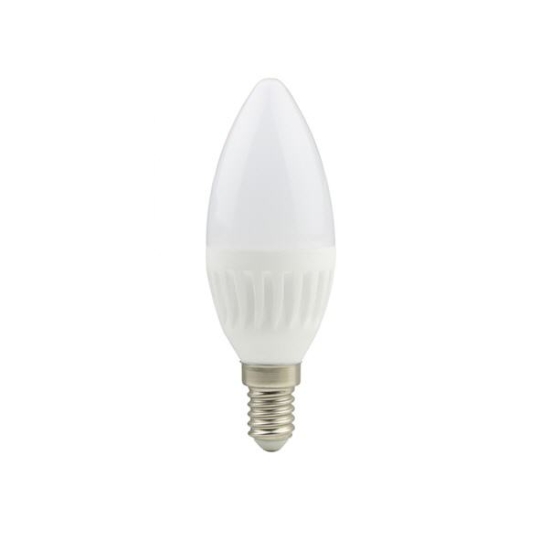 LM LED Ampoule C37 Bougie céramique 8W-E14/827 - blanc chaud