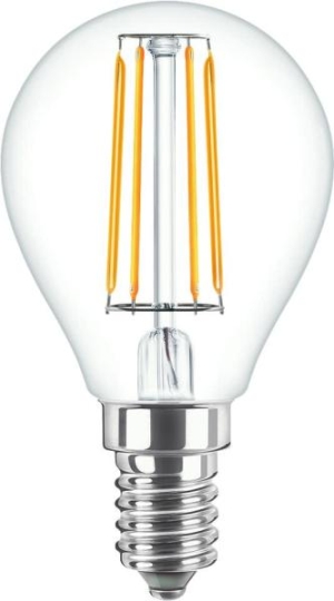 Signify GmbH (Philips) LED Lampe 4.3W, E14, P45 - warmweiß (2700K)