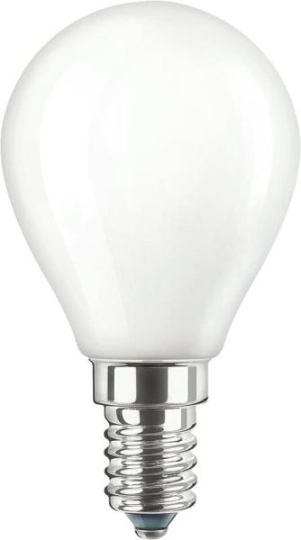Signify GmbH (Philips) LED lamp 4.3W, E14, P45 - warm wit (2700K)
