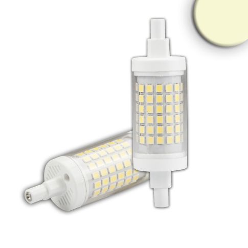 ISOLED Ampoule R7s LED tige SLIM, 6W, L : 78mm, dimmable - blanc chaud