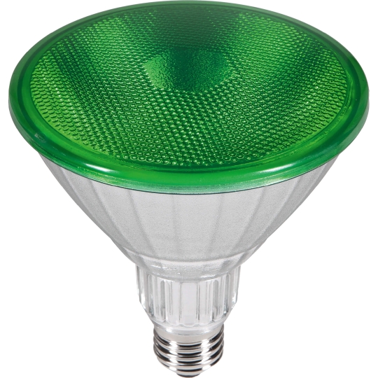 SEGULA LED Reflektorenlampe PAR38, E27, 18W - grün