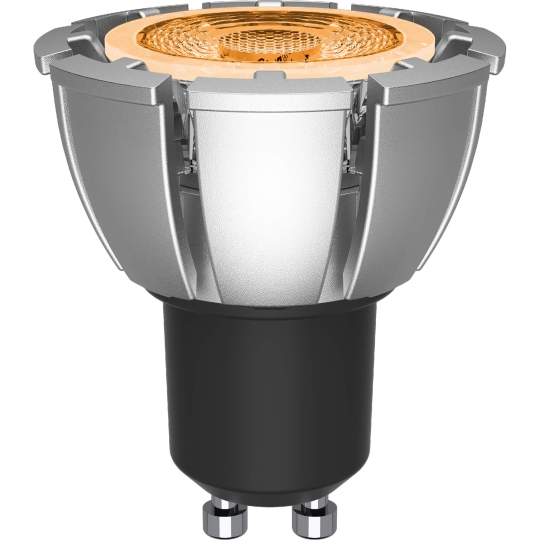 SEGULA Lampe LED à réflecteur MR16, Dim. ambiant GU10, 7W - blanc chaud GU10, 7W - blanc chaud