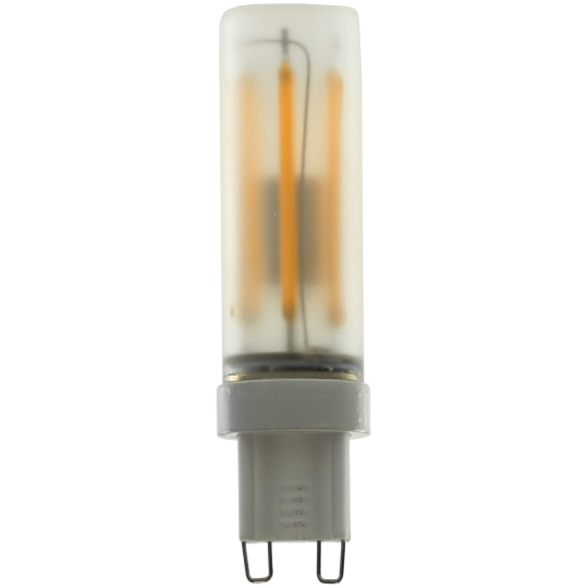 SEGULA Lampe LED à culot à broches mate, G9, 3.2W, 70mm - blanc chaud (2700K)