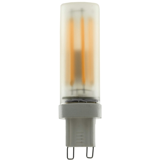 SEGULA LED pin base lamp frosted, G9, 4.5W, 70mm - warm white (2700K)