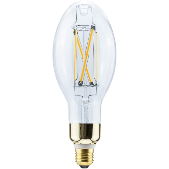 SEGULA Ampoule LED Ellipse, claire, E27, 14W - blanc chaud (2700K)