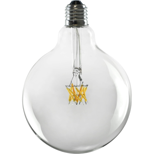 SEGULA Ampoule LED Globe 125, 24V, 6W, Ambient claire - blanc chaud (2700K)