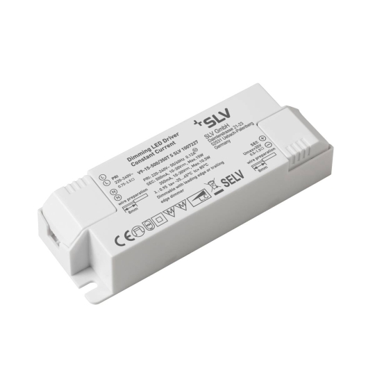 SLV Dimmable LED driver with 350/500mA constant current, 20 W