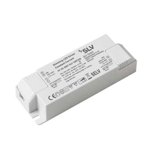 SLV Dimmable LED driver with 350mA, 20 W - constant current