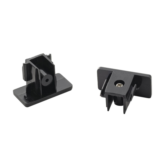 SLV end cap for high-voltage 1-phase surface-mounted track - black