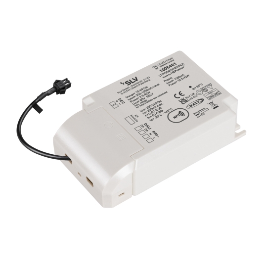 SLV LED driver, 42W, 1050mA, with radio interface for Numinos, DALI
