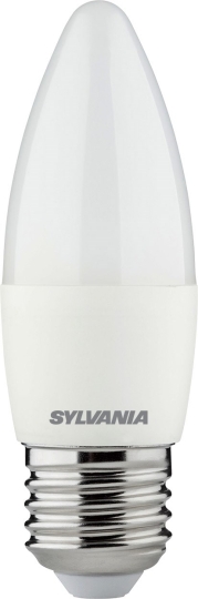 Sylvania Ampoule LED ToLEDo forme bougie 4.5W 470lm E27 (6pcs) - blanc chaud